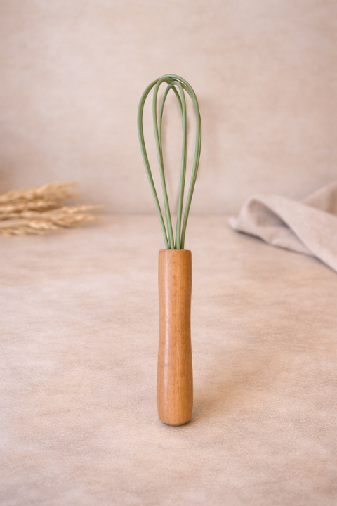 Fouet en silicone & bois - Edition Taybina